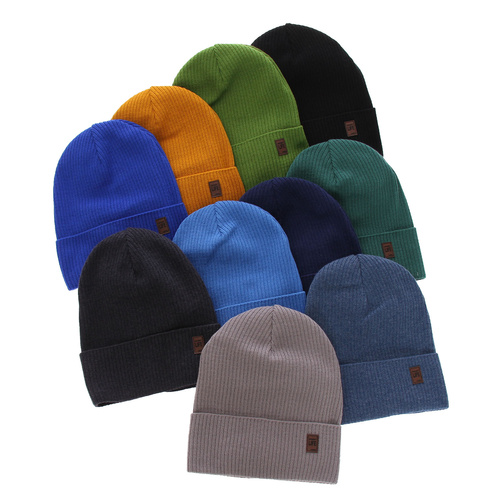 Komplet podzimní/jarní chlapecký: čepice a tunel, s bavlnou, černý Dragon